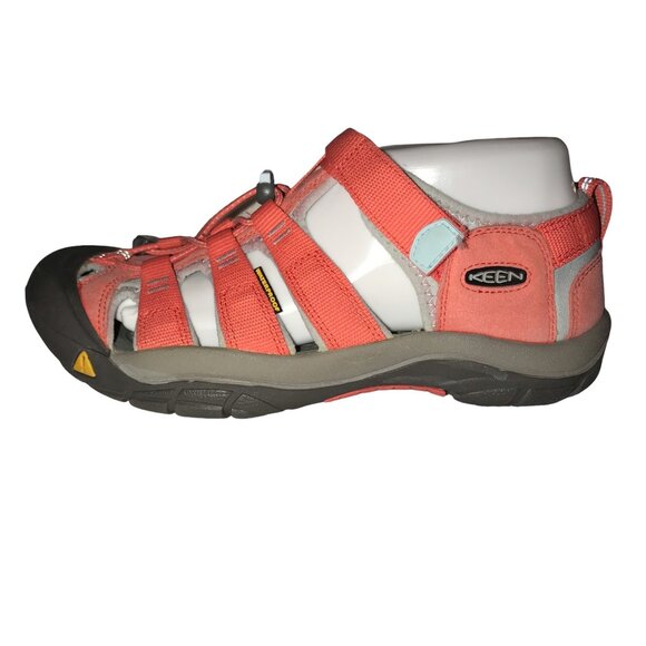 Keen Pink Leather Sandals Mens 6 Canvas Hiking Camping Outdoor Water Shoes main image 7